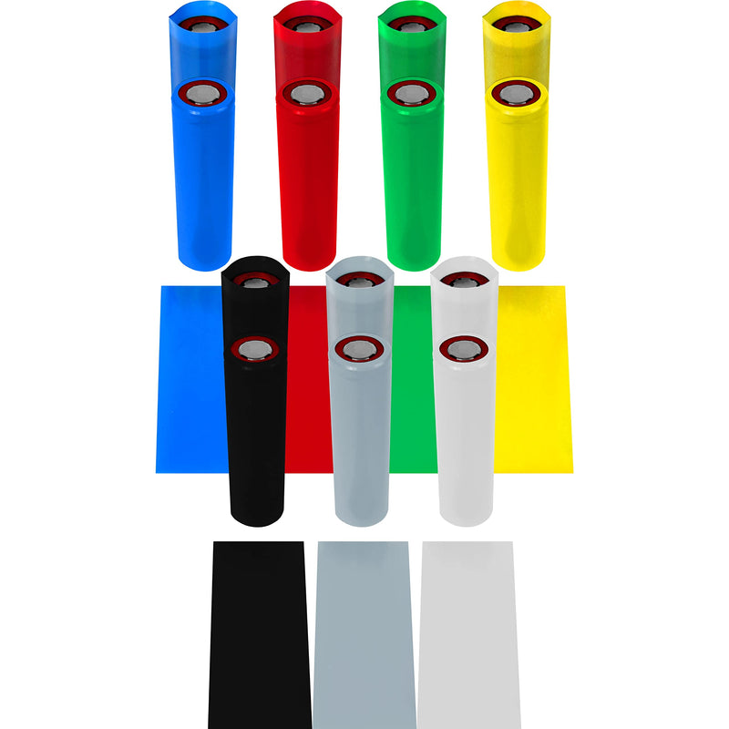 ISOLATECH PVC heat shrink tube 2:1 150 pieces 18650 battery DIY set and 150 pieces positive pole self-adhesive insulating rings and 5 m Hilumin tape nickel coated for accessories capacitor cable repair