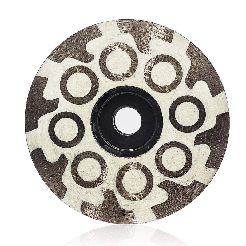 4" Diamond Cup Wheel Resin Diamond Grinding Cup Wheel Fine Grit with Thread 5/8“-11 for Grinding Stone Concrete and Tiles…