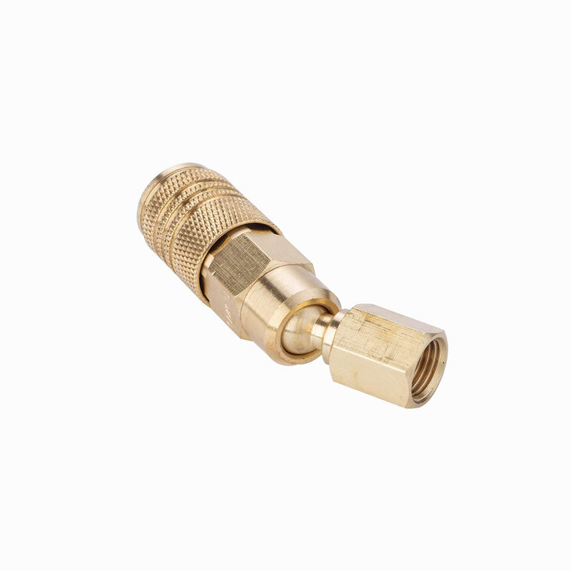 CRAFTSMAN CMXZTSG1093NB Universal 1/4-inch Female Swivel Coupler, Brass