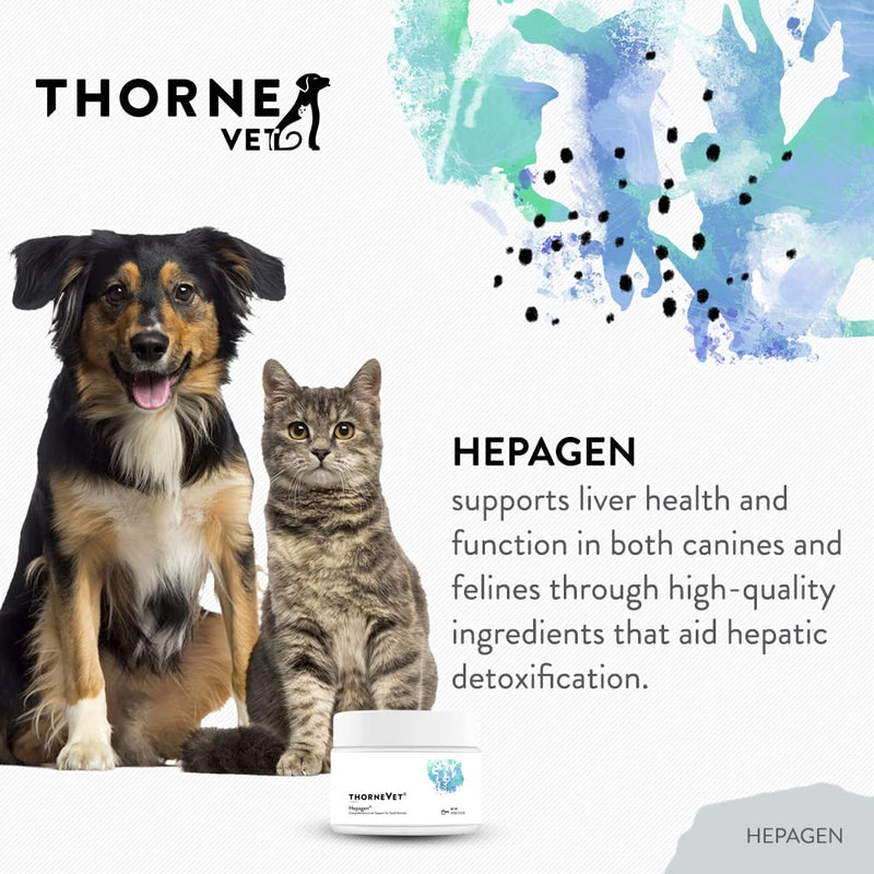 ThorneVet Hepagen Powder, 90 Scoops