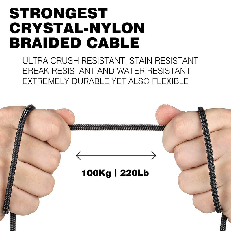 RCA to 3.5mm, DUKABEL 3.5mm to RCA Cable 2-Male RCA to AUX Cable Braided 1/8 to RCA Stereo Cable RCA Cable [24k Gold-Plated & Double-Shielded] -Top Series(4ft/1.2m) (4 Feet / 1.2 Meters)
