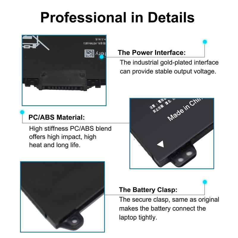 HT03XL L11119-855 hp Battery, HP PavilionÂ LaptopÂ Battery Replacement 14-CE 14-CF 14-CK 14-cm 14-DF 14-MA 14Q-CS 14Q-CY 14S-CF 14S-CR 15-CW 15-DA 15-DB 15G-DR 15T-DA 15T-DB 17-by 17-CA Series