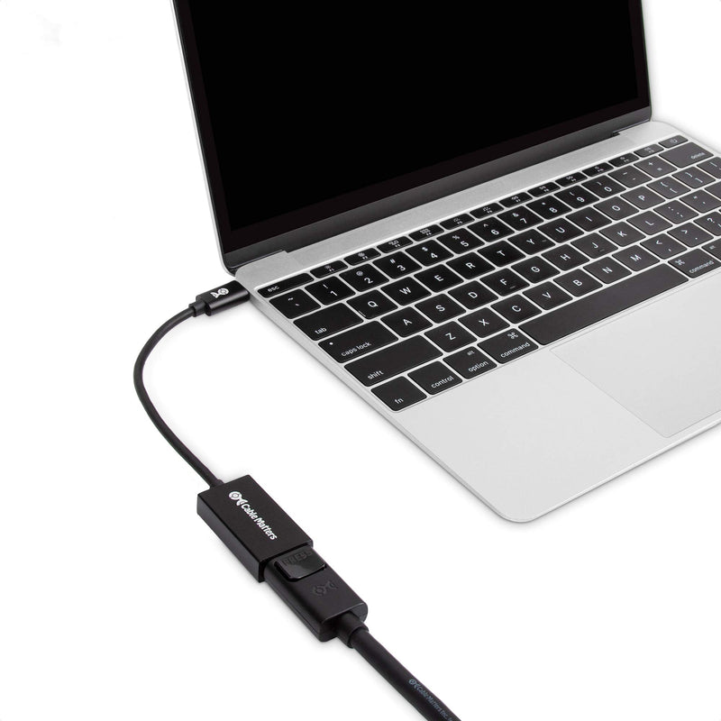 Cable Matters USB C to DisplayPort 1.4 Adapter with 8K@60hz, 4K@144hz and HDR Support - Thunderbolt 4 / USB4 / Thunderbolt 3 Port Compatible with Oculus Rift S, MacBook Pro, Dell XPS, Surface Pro