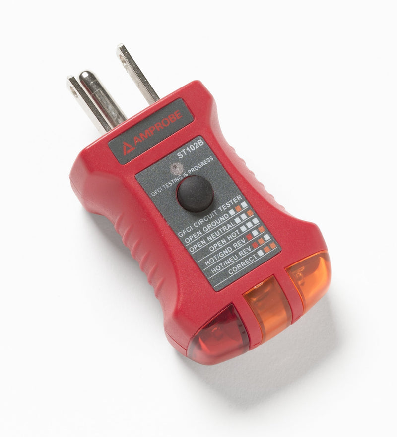 Amprobe ST-102B Socket Tester with GFCI ST-102B GFCI Socket Tester