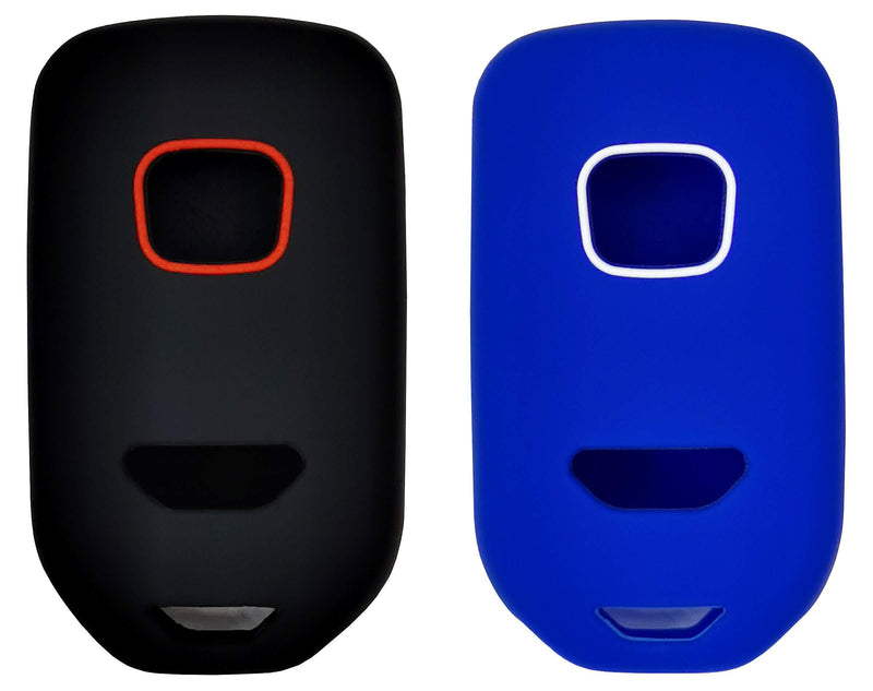 REPROTECTING Silicone Rubber Key Fob Cover Compatible with 2015-2021 Honda Accord CR-V Civic Insight Passport Pilot ACJ932HK1310A KR5V2X A2C92005700 A2C81642600 216J-HK1310A HK1310A