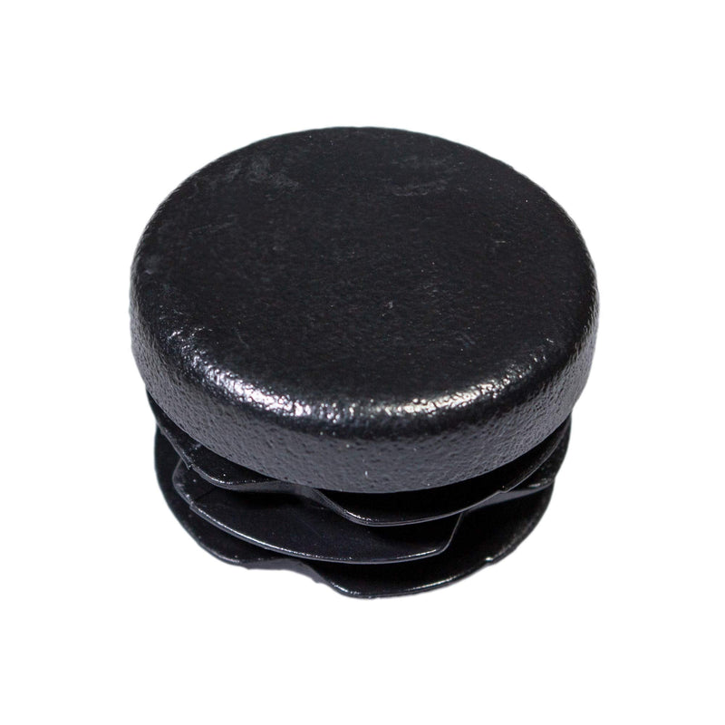 Prescott Plastics 1.25" Inch Square Plastic Plug Insert (8 Pack), Black End Cap for Metal Tubing, Fence, Glide Insert for Pipe Post, Chairs and Furnitures