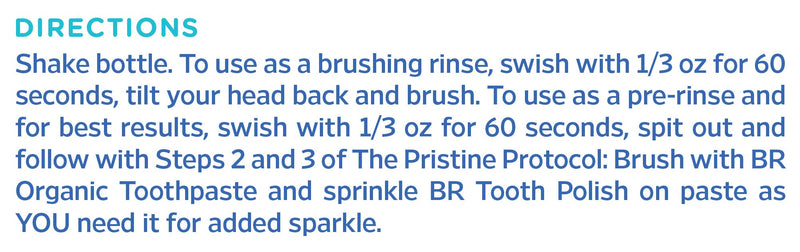Essential Oxygen Certified BR Organic Brushing Rinse, All Natural Mouthwash for Whiter Teeth, Fresher Breath, and Happier Gums, Alcohol-Free Oral Care, Wintergreen, 16 Ounce 16 Ounce (Pack of 1)
