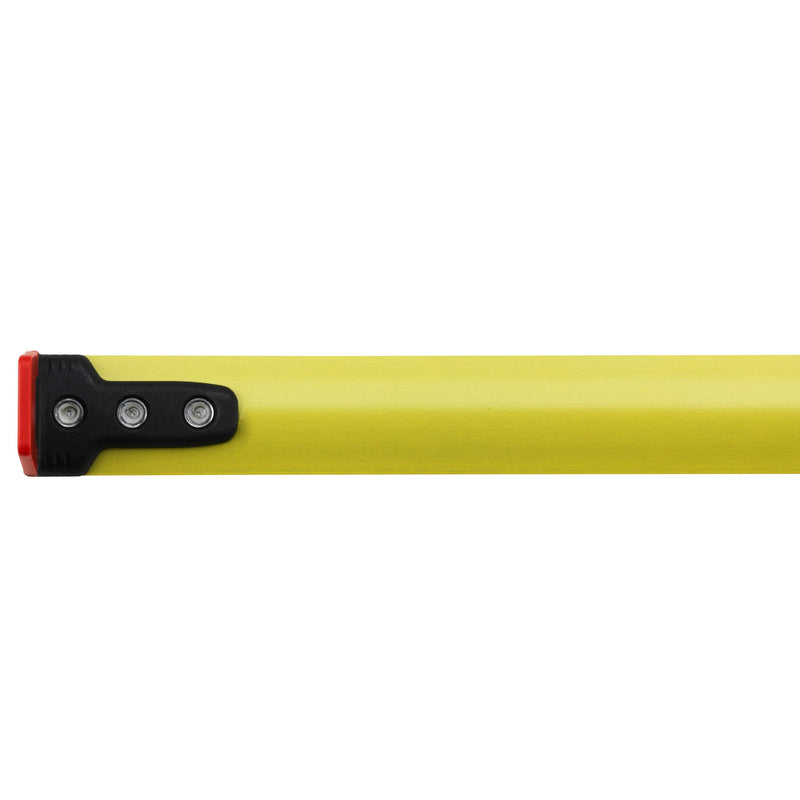 SOLA tape measure - BIG T - 8m / 25mm - extremely robust professional tape measure with belt clip - steel tape, painted yellow with mm scale - accuracy class I - roll meter with non-slip end hook - length 8m/25mm