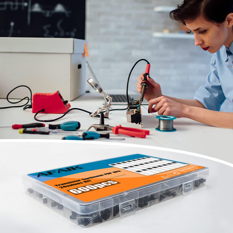 Transistor assortment PNP NPN transistors 24 values 600 pieces transistor set A1015 A733 C945 C1815 BC557 2N2907 2N3904 2N3906 2N5401 2N5551 S9012 S9013 S9014 S9015 S9018 BC327 BC337 N2222 S80 50 S8550