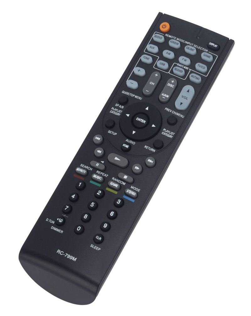 New RC-799M Replaced Remote fit for ONKYO HT-R391 HT-R558 HT-R590 HT-R591 HT-RC330 HT-RC430 HT-S3500 HT-S5400 HTS-5500 TX-SR309 TX-SR313 Audio Video Receiver