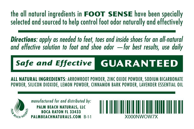 Natural Shoe Deodorizer Powder, Foot Odor Eliminator & Body Powder- for Smelly Shoes, Stinky Feet. Use on Kids & Adults. Talc Free Formula - MADE IN USA