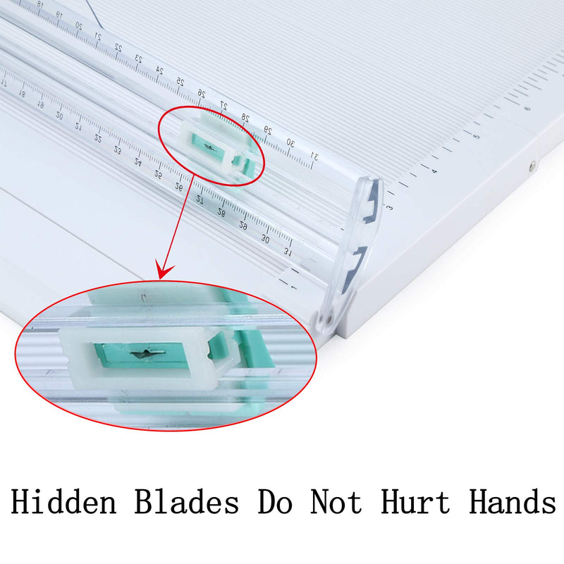 Ecraft Paper Trimmer Scoring Board: 12 x12 inch Craft Paper Cutter - Folding & Scorer for Cover of Book & Gift Box and Photo etc