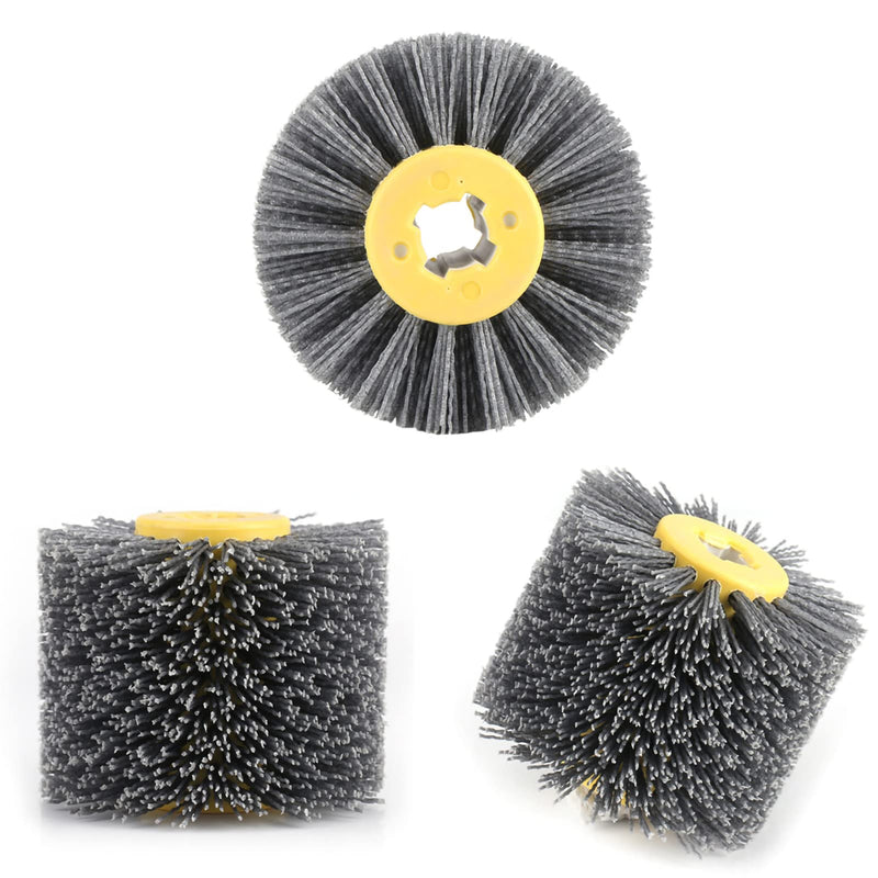 Sanding belt brush, Far Tools sanding roller wood, Fartools brush 120, satin roller, polishing wheel for wire drawing, polishing wheel for abrasives, polishing wheel, grit number 120