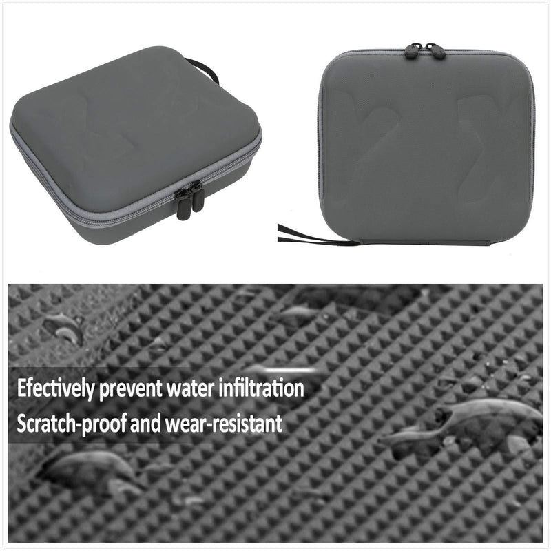 Storage Bag for DJI Mini 2-Newest Mini 2 Drone Case Hard Shell Travel Carrying case Compatible with DJI Mini 2 Drone and Accessories-Grey.
