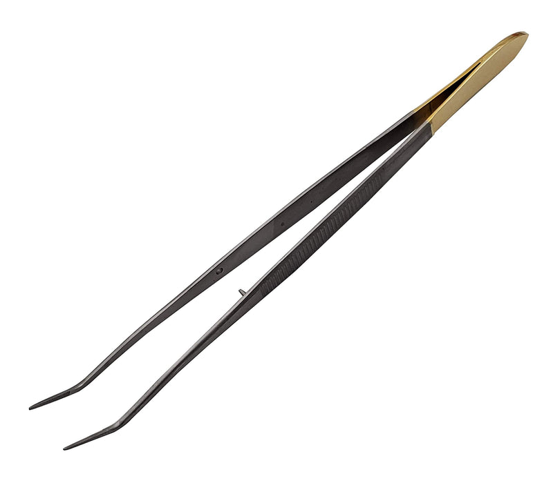 Meriam Premium Tweezers Cotton Pliers Pack of 3 Dental Dressing Angled Tip Surgical Forceps Instruments ARTMAN Brand