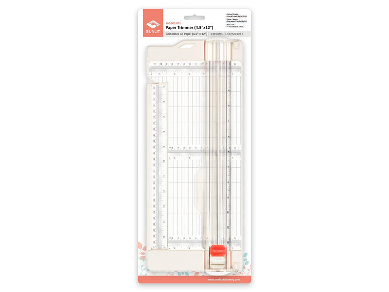 Bira Craft Paper Trimmer and Scorer with Swing-Out Arm, 12" x 4.5" Base, Craft Trimmer, Trim and Score Board, for Coupons, Craft Paper and Photo