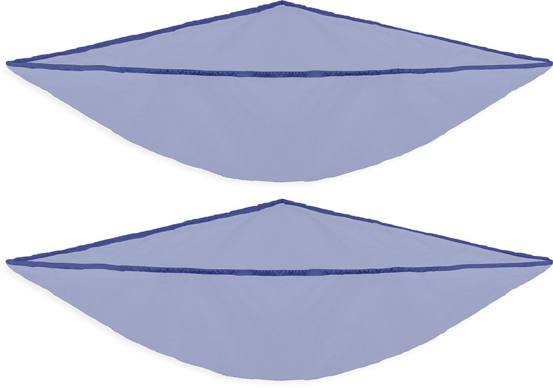 2 PK - SimpleHouseware Stuffed Animals Jumbo Toy Storage Hammock, Dark Blue
