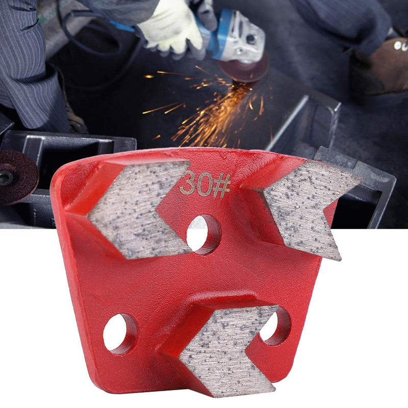 Bagima Trapezoid Sanding Segment Metal 9X7X6 Pack of 3 Trapezoid Diamond Floor Sanding Pad Disc 30 Grit Metal Bond Scraper