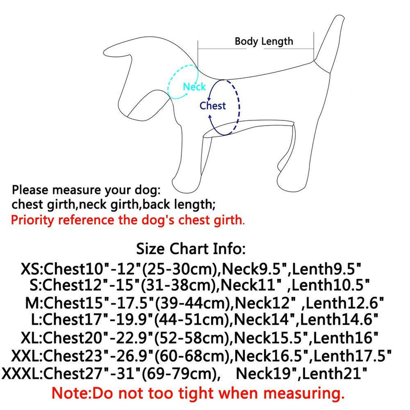 Vecomfy Fleece Lining Extra Warm Dog Hoodie in Winter,Small Dog Jacket Puppy Coats with Hooded Green XS X-Small