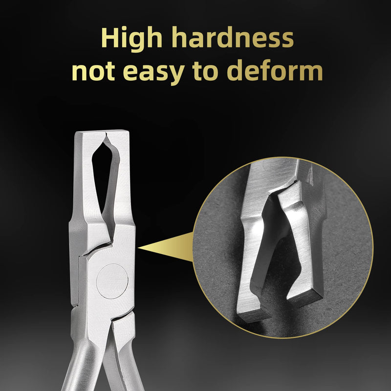 Anterior Bracket Removing Plier, Orthodontic Braces Removal Tools, Straight Bracket Remover Surgical Instrument Clamp