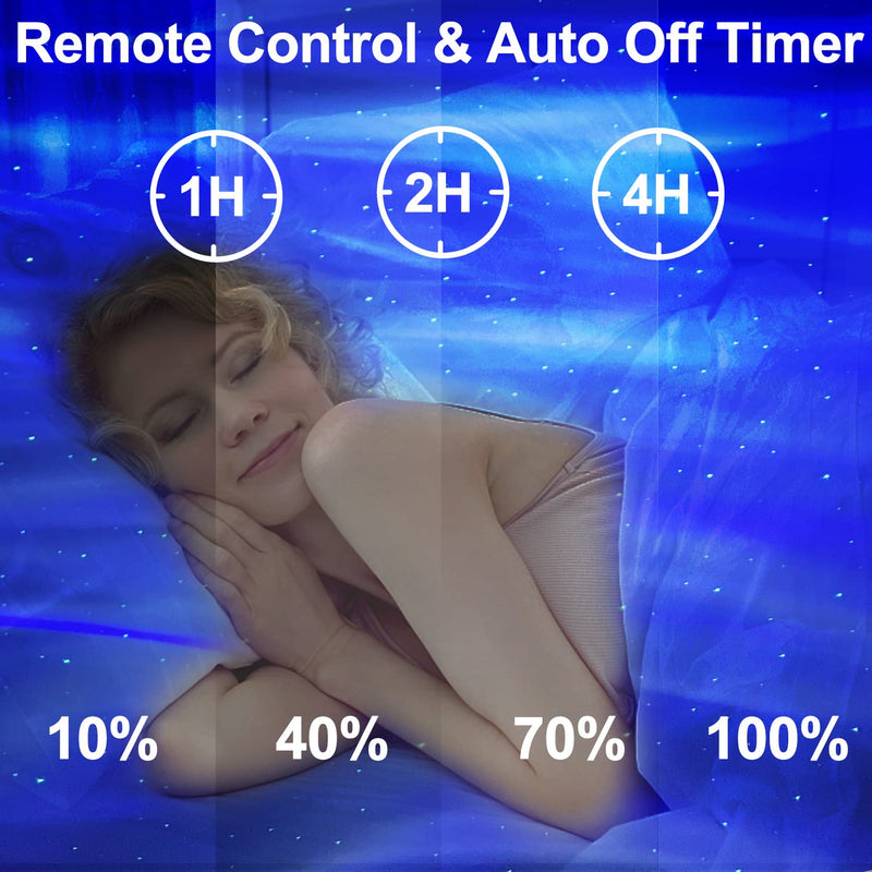 CIMELR Northern Lights Aurora Projector,Star Projector Music Bluetooth Speaker and White Noise,Star Projector Galaxy Light with Remote Control,Night Light Projector for Home Decor Bedroom/Ceiling