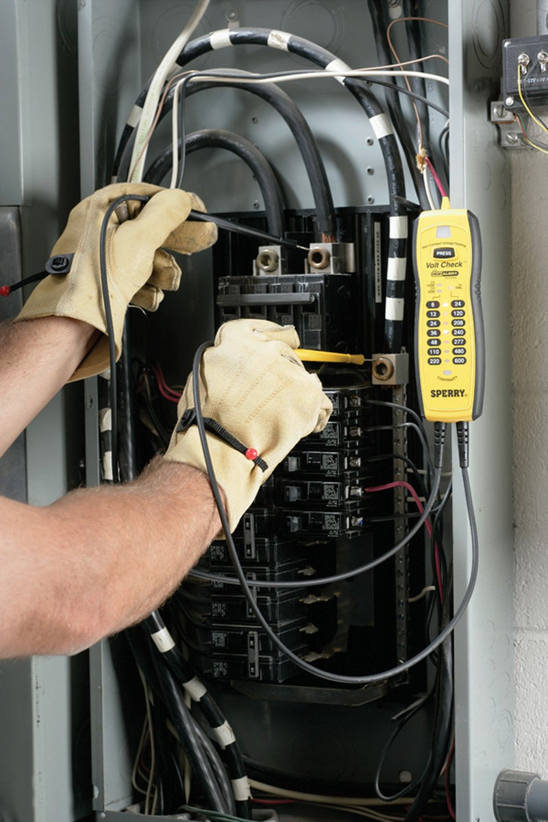 Sperry Instruments VC61000 Volt Check Voltage & Continuity Tester, Black & Yellow