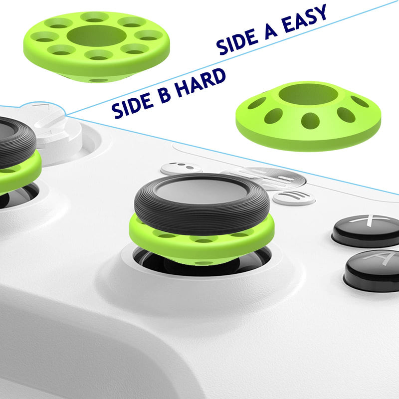Silicone Soft Precision Rings Aim Assist Motion Control Rings for PS5, PS4, Xbox, Xbox Series X/S, Xbox One S/X Controller Target Rings (silicone) silicone