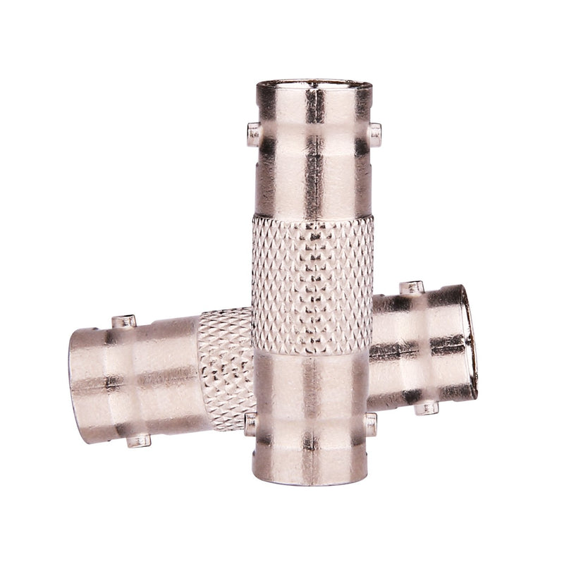 WildHD 20 Packs BNC Barrel Connector and BNC Female to Female Coupler Adapter for CCTV Security Camera (BNC Female to Female Connector)