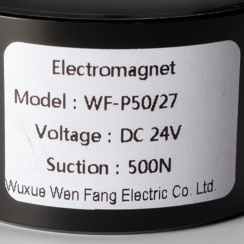 sourcing map 24V DC 500N 0.62LB Electric Lifting Magnet Electromagnet Solenoid Hold