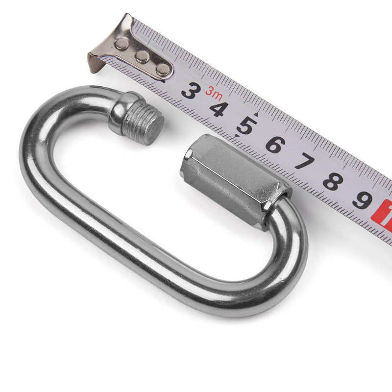 M&R INDUSTRIAL M&R 1/8" 3/16" 1/4" 3/16" Quick Link Stainless Steel 304 Chain Rope Connector (3/8") 3/8"(10MM)*1PC