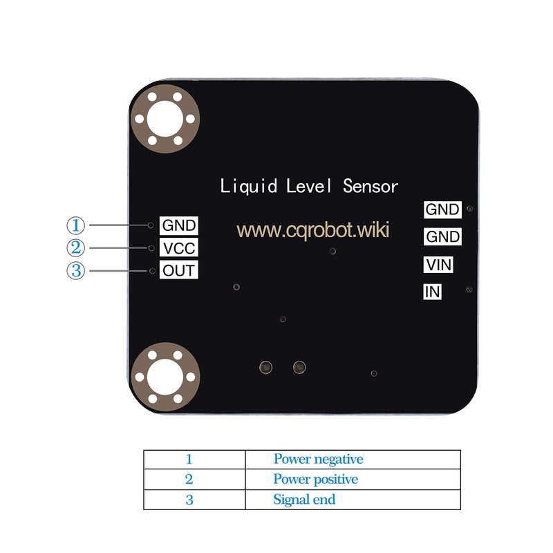 CQRobot Ocean: Contact Water/Liquid Level Sensor Compatible with Raspberry Pi/Arduino. for Automatic Irrigation Systems, Aquariums, Plants, in The Garden, in Agriculture etc.