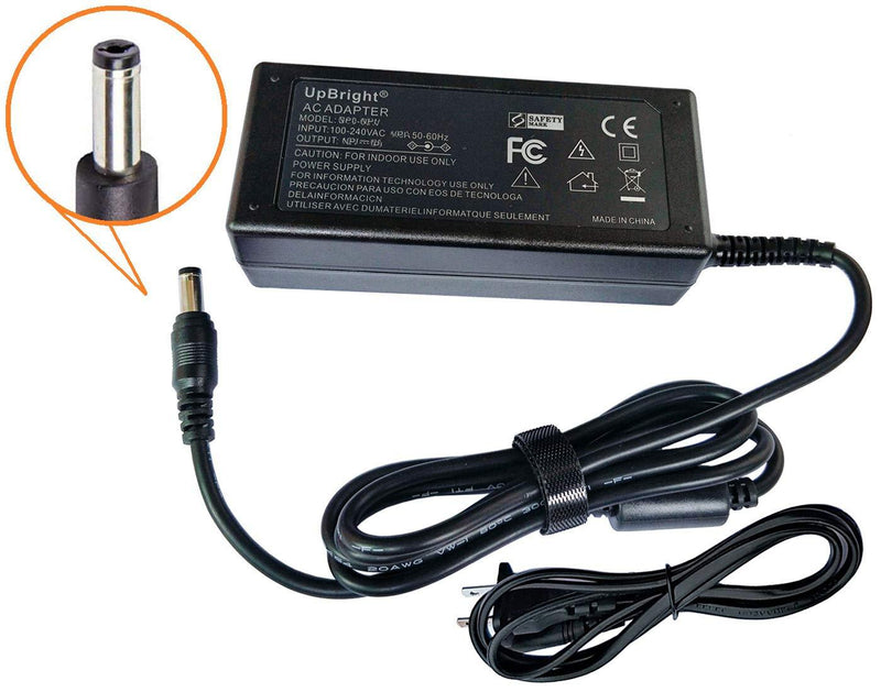 UpBright 24V AC/DC Adapter Compatible with HID Fargo DTC4250e DTC4500e X001800 HDP5000 DTC1000 DTC1250e DTC4000 DTC4500 DTC550 DTC500 DTC300 HDP600 X001500 X001400 C10 C11 C15 C16 C25 C30 M30 Printer