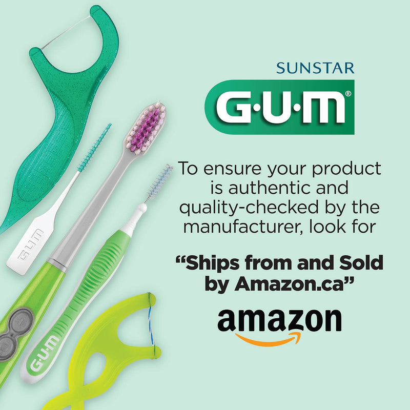GUM - 10070942007235 Orthodontic Wax with Vitamin E and Aloe Vera (Pack of 6) Unflavored 6 ct