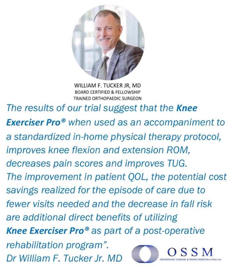 Knee Exerciser Pro Dual Knee Pulley: Knee Replacement Therapy , TKA, ACL & Knee Contracture Rehab