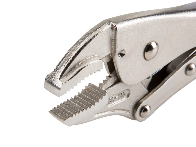 TEKTON 10 Inch Curved Jaw Locking Pliers | PLK10010 10 Inch (Individual)