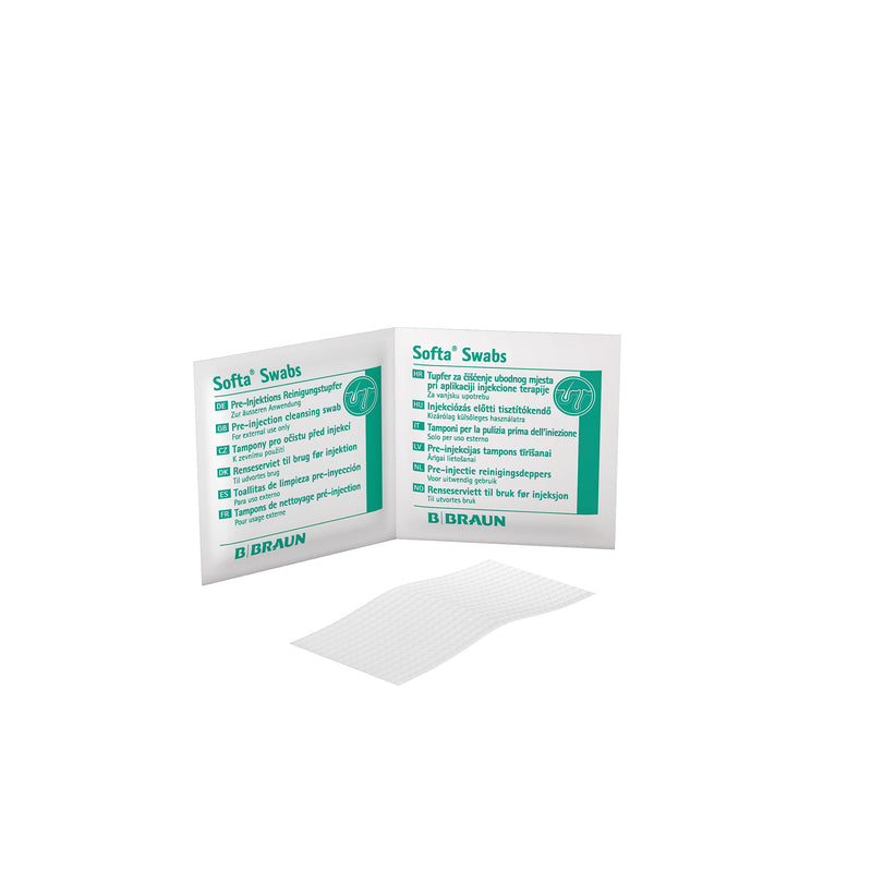 B. Braun Softa Swabs cleaning swabs/alcohol swabs, 100 pieces