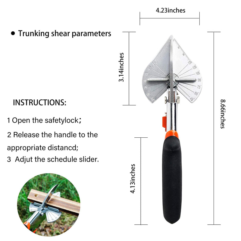 Miter Shears Replacement Blade SK5 Steel Angle shears Blade,Multifunctional Angle Scissors SK 5 Blade, 3 pcs Miter Trim Cutter Replacement Blade for Cuts From 45 To 135 Degree Miter Cutter .