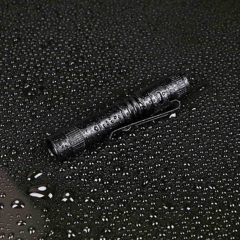 XY ZONE Ultra Slim LED Flashlights XP-1 XPE-R3 1000LM Mini Clip Lamp Penlight Torch Powered by 1 x AAA 5Pcs (Battery not include) Version 1