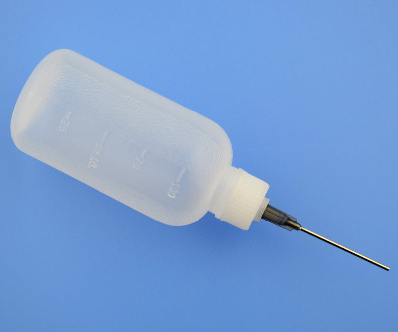 6Pcs Dispensing Bottle with 14Pcs Dispensing Needles and 1Pc Dispensing Brush and 12Pcs Cap (30ml+50ml+100ml)