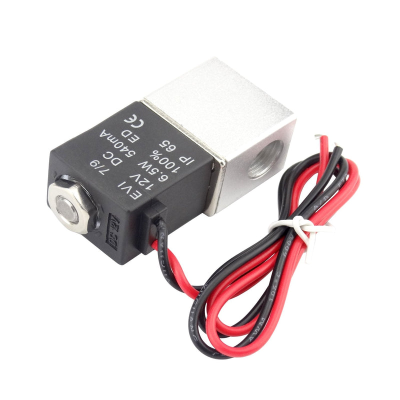 1/4inch DC 12V 2 Way Normally Closed Electric Solenoid Air Valve