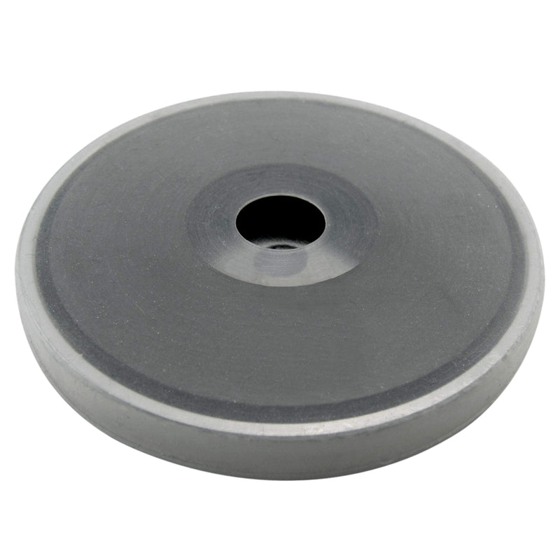Master Magnetics RC-RB70X10 Rubber Cover for Round Base Magnet Fastener, 2.65" Diameter, White (Pack of 10)