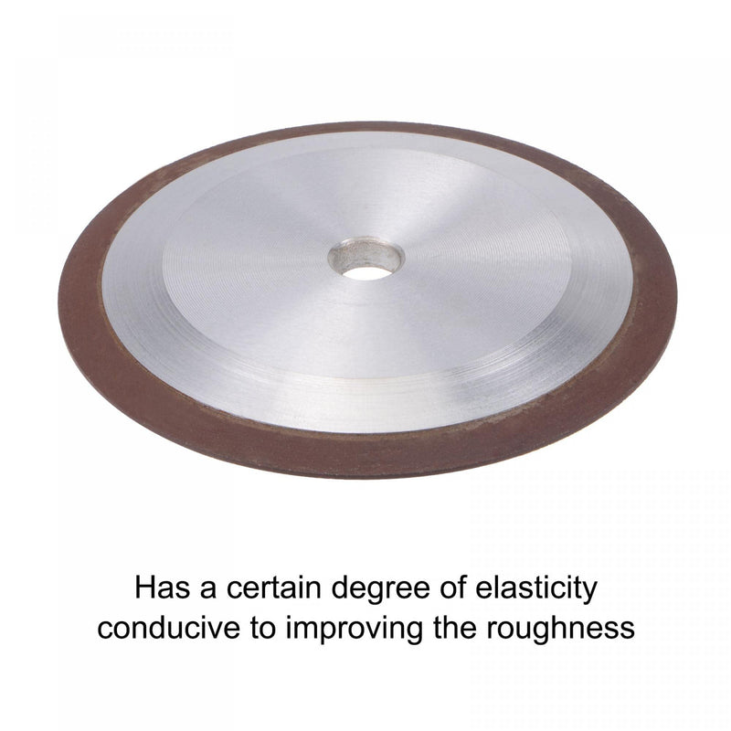 sourcing map 125mm Diamond Grinding Wheel 13mm Bore 150 Grit Carbide Metal Cutter