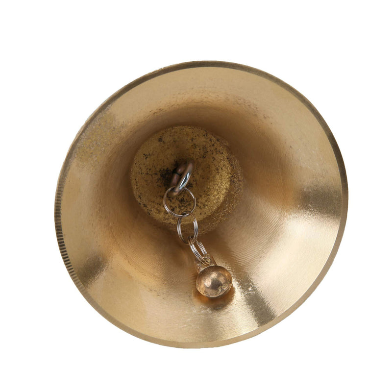 Super Loud Solid Brass Hand Call Bell 3.15 inch
