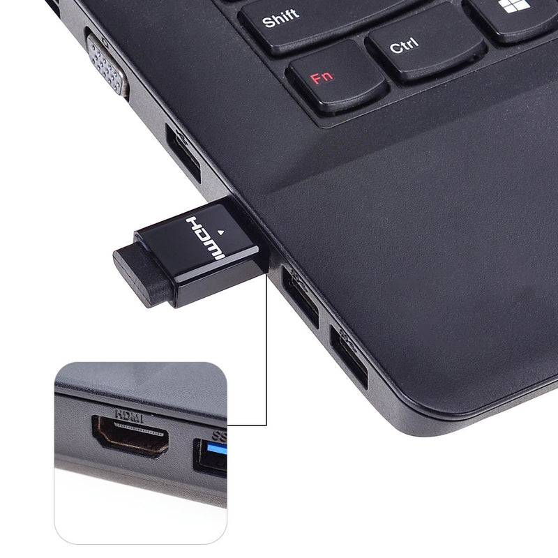 HDMI Dummy Plug Display Emulator for Headless PC 4096x2160@60Hz, 3 Pack 4K Virtual Screen