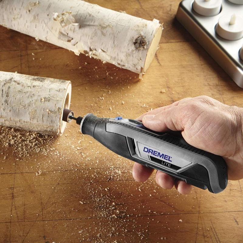 Dremel Lite 7760 N/10 4V Li-Ion Cordless Rotary Tool Variable Speed Multi-Purpose Rotary Tool Kit, USB Charging, Easy Accessory Changes - Perfect For Light-Duty DIY & Crafting Rotary Tool 7760-N/10