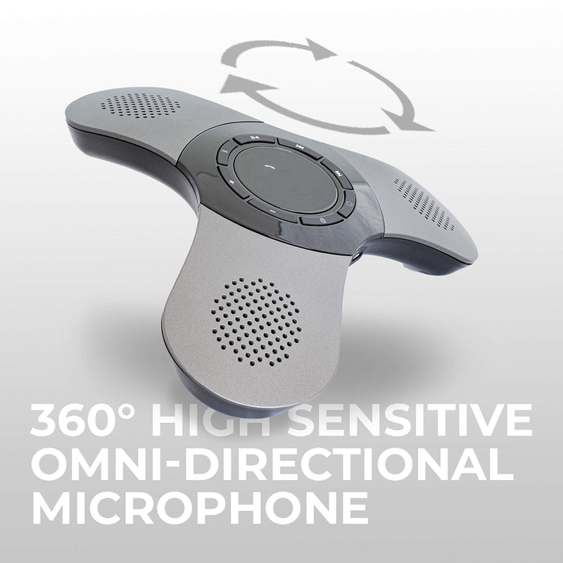 Skywin Conference Speaker - Wireless Conference Microphone/Speakerphone for Mobile Phone and PC