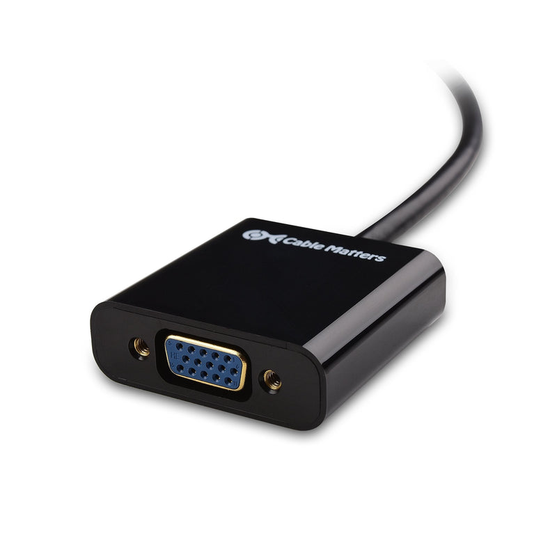 Cable Matters Active DVI to VGA Adapter (DVI-D to VGA/DVI D to VGA) - 10 Inches