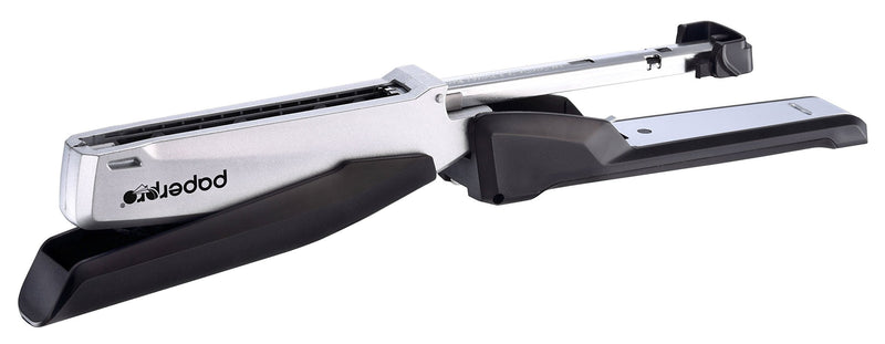 PaperPro - 1115 - inPOWER+ 28 Premium Stapler with Built-in Staple Remover, 28 Sheets, Full-Strip, Black/Silver