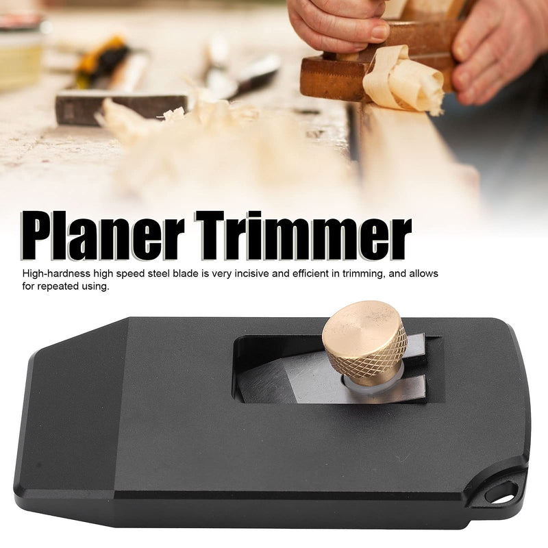 Generic Wood Edge Trimmer, Edge Banding Trimmer Tool with High Speed Steel Blade, Edge Banding Cutter for PVC, ABS, Melamine, Veneer, etc