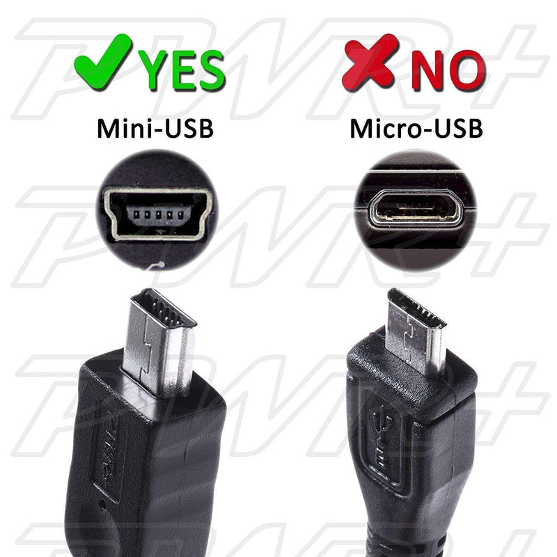 Pwr 6 Ft USB-Cable-Charging-Cord for GoPro-HD HERO2-HERO3+-HERO4-960-1080 Original-HD-Waterproof Action-Camera Data Sync
